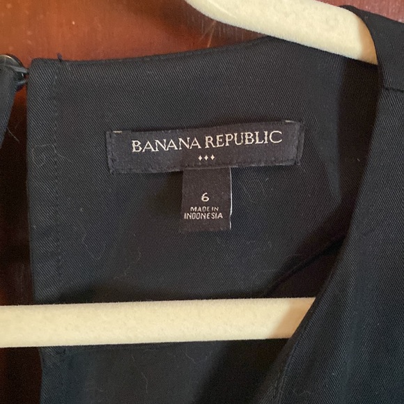 Banana Republic Black Romper sz 6 - Picture 2 of 6